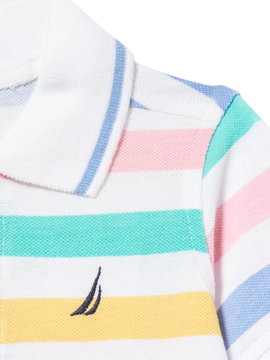 imageNautica Boys 2pc Polo Short SetStripesLight Blue
