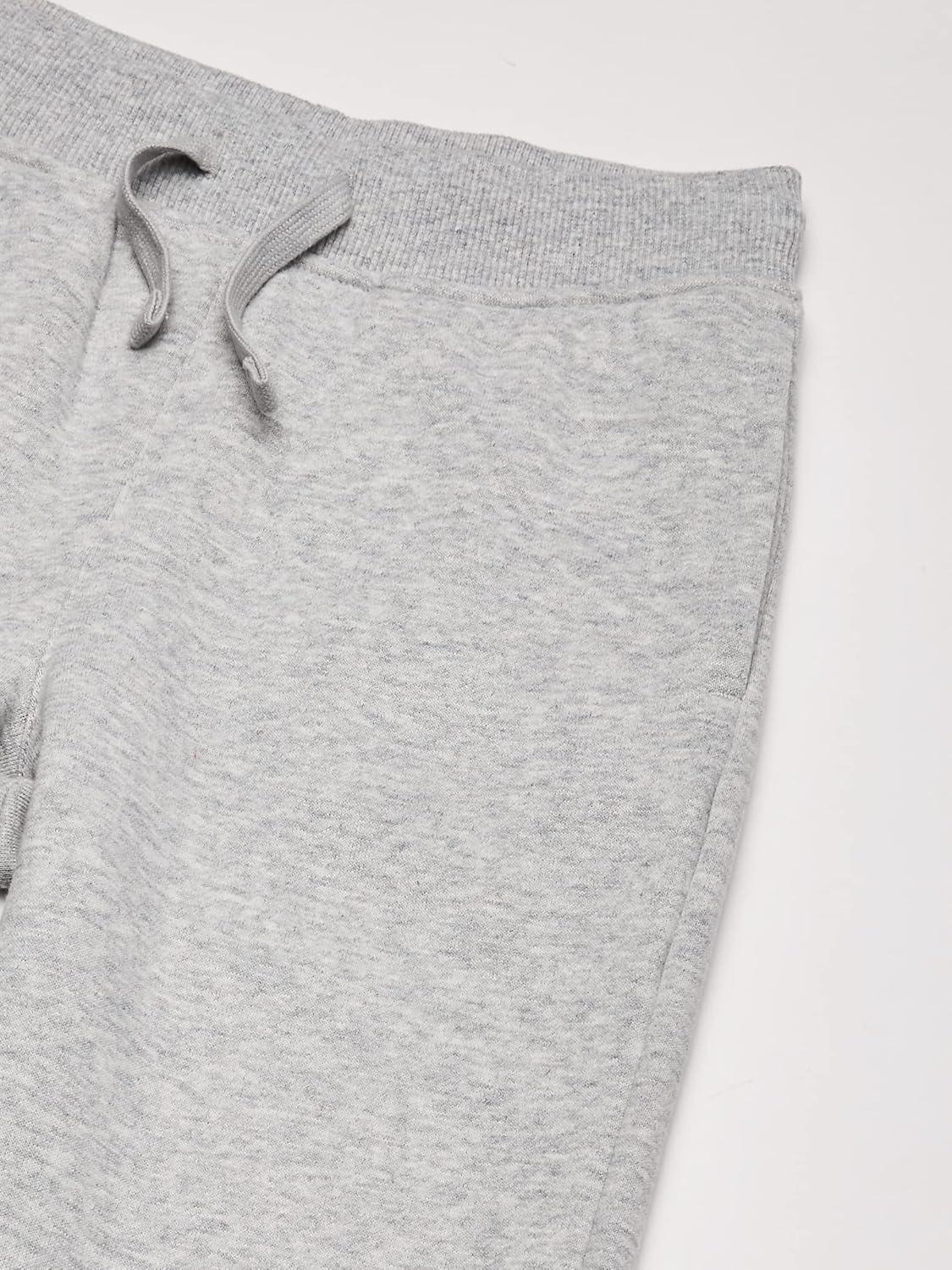 imageNautica Girls Fleece Sweatpants Functional Pockets Elastic Waistband amp Drawstring ClosureGrey Heather