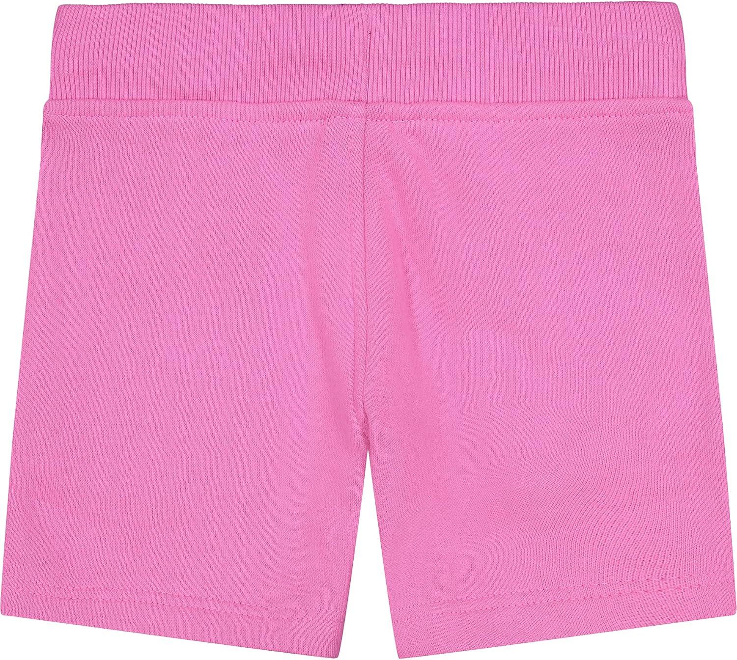 imageNautica Girls Pullon Fleece Short with Drawstring amp Front PocketsRose