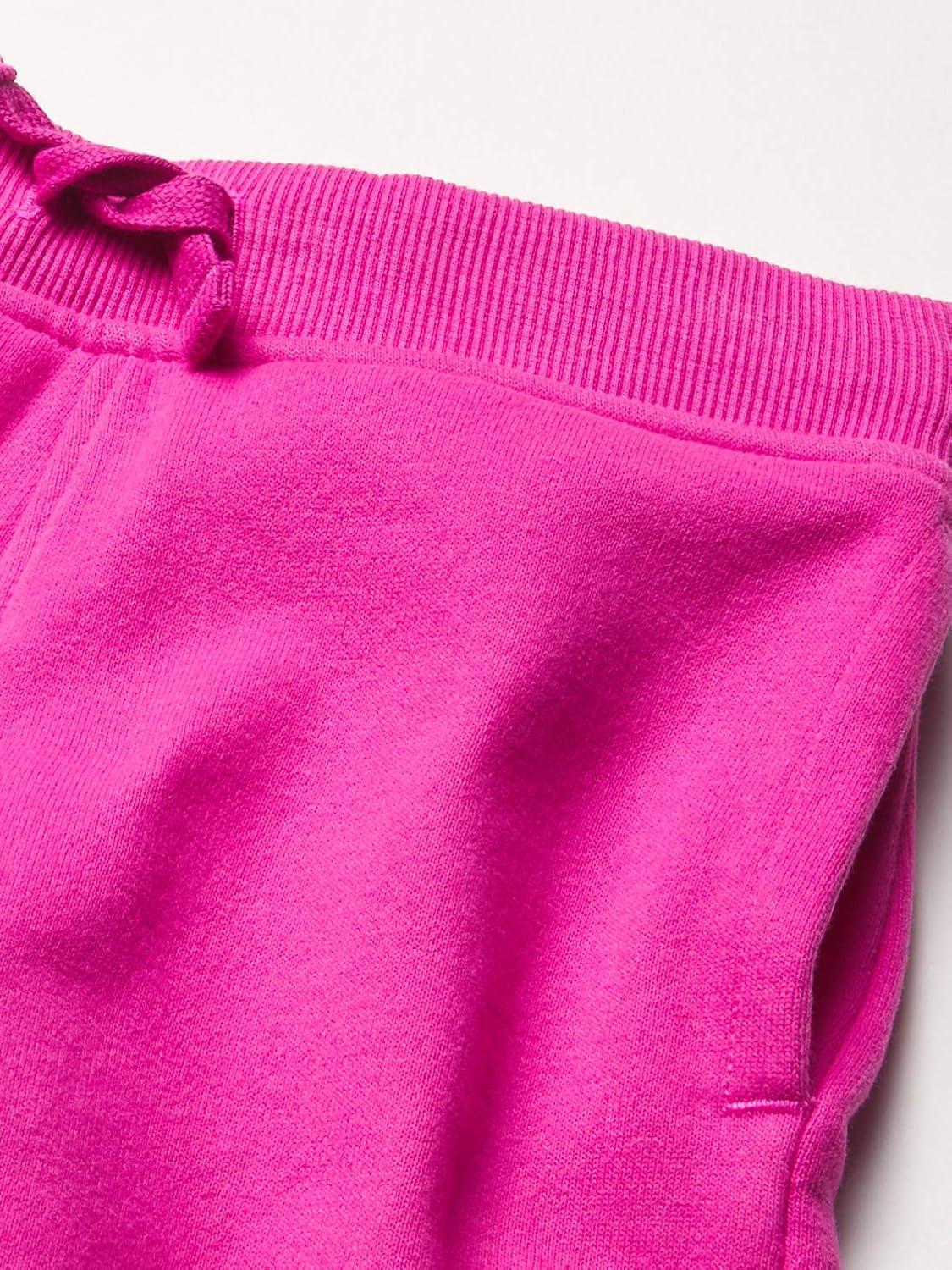 imageNautica Girls Pullon Fleece Short with Drawstring amp Front PocketsRose
