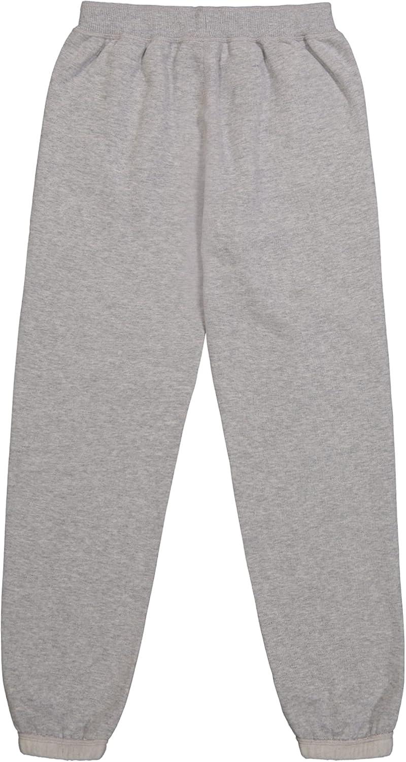 imageNautica Girls SensoryFriendly Soft Fleece SweatpantsGrey Heather