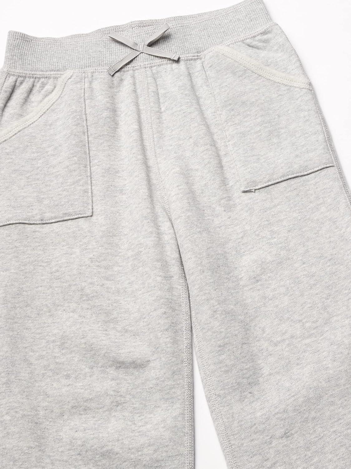 imageNautica Girls SensoryFriendly Soft Fleece SweatpantsGrey Heather