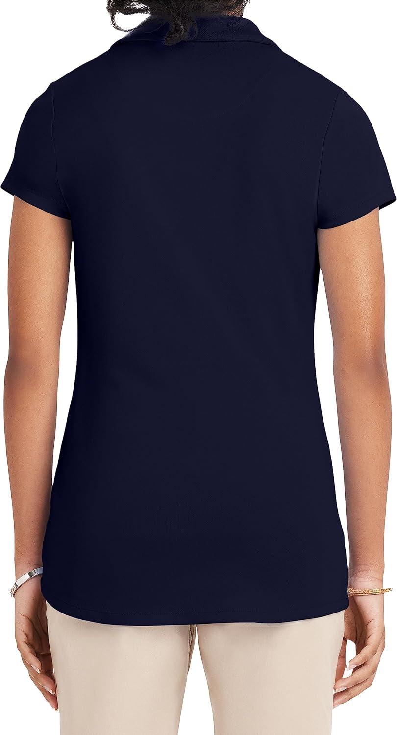 imageNautica Juniors Uniform Short Sleeve Performance PoloNavy