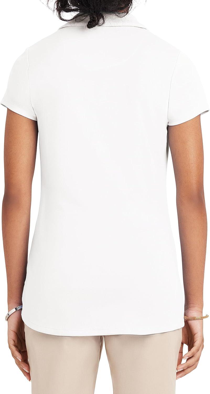 imageNautica Juniors Uniform Short Sleeve Performance PoloWhite