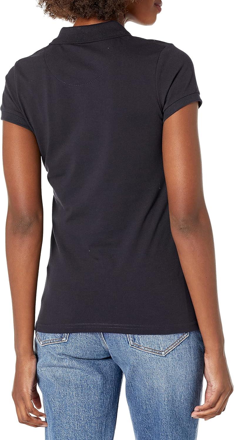 imageNautica Juniors Uniform Short Sleeve Pique PoloNavy
