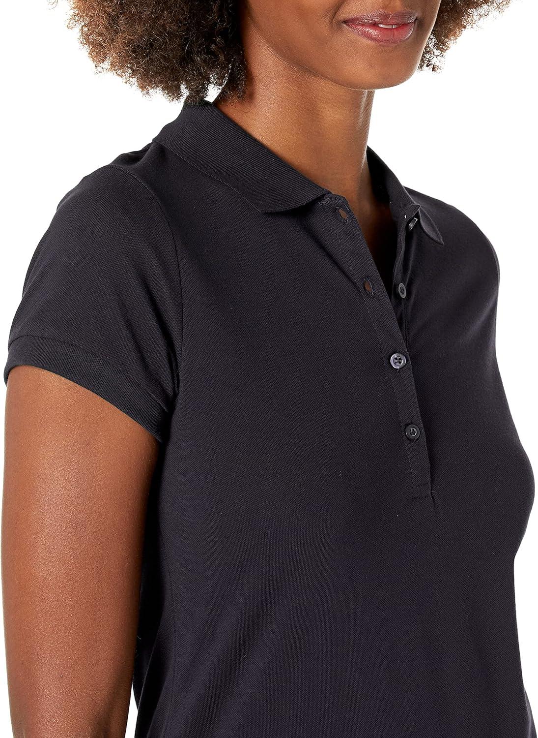 imageNautica Juniors Uniform Short Sleeve Pique PoloNavy