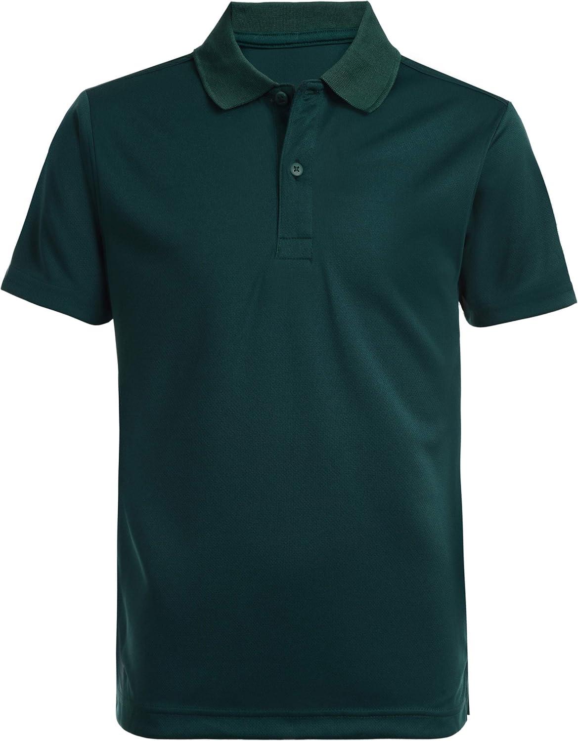 imageNautica Mens Uniform Short Sleeve Performance PoloHunter