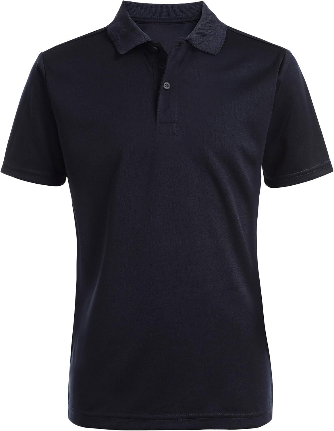 imageNautica Mens Uniform Short Sleeve Performance PoloNavy