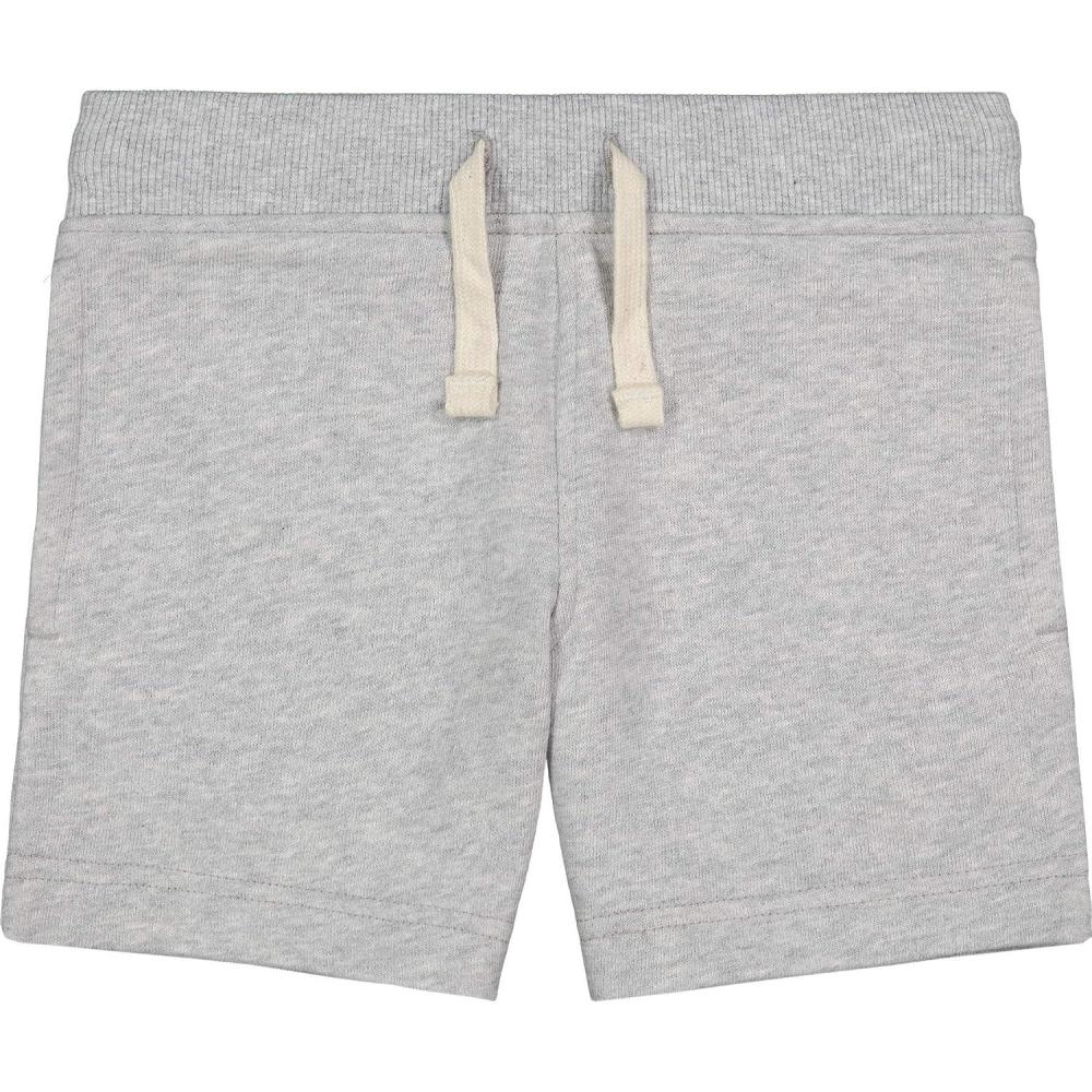 imageNautica Girls Pullon Fleece Short with Drawstring amp Front PocketsGrey Heather
