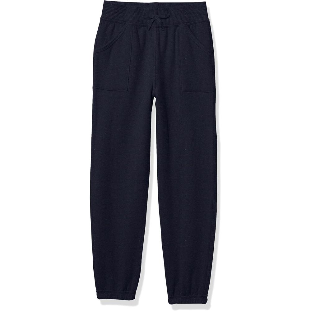 imageNautica Girls SensoryFriendly Soft Fleece SweatpantsNavy
