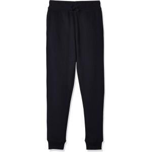 Nautica Girls’ Fleece Sweatpants, Functional Pockets, Elastic Waistband & Drawstring Closure(Navy)