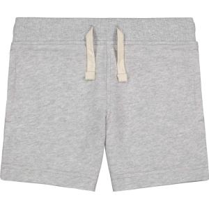 Nautica Girls Pull-on Fleece Short with Drawstring & Front Pockets(Grey Heather)