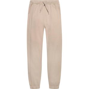 Nautica Girls School Uniform Jogger Pants, Elastic Waistband with Drawstring Closure, Stretch Performance Fabric(Khaki)