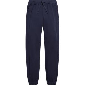 Nautica Girls School Uniform Jogger Pants, Elastic Waistband with Drawstring Closure, Stretch Performance Fabric(Navy)
