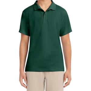 Nautica Men’s Uniform Short Sleeve Performance Polo(Hunter)