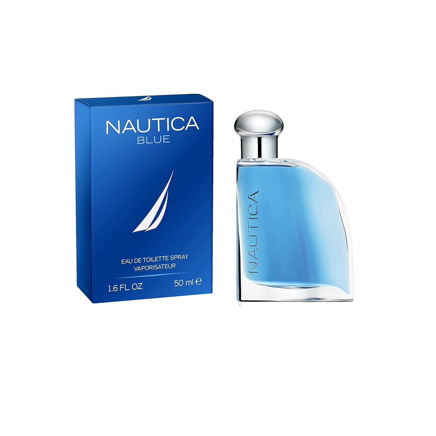 imageNautica Color Red Eau de Toilette for Men Aromatic Fougere Fragrance Notes of Black Pepper Lavender and Rosemary 16ozBlue Eau de Toilette