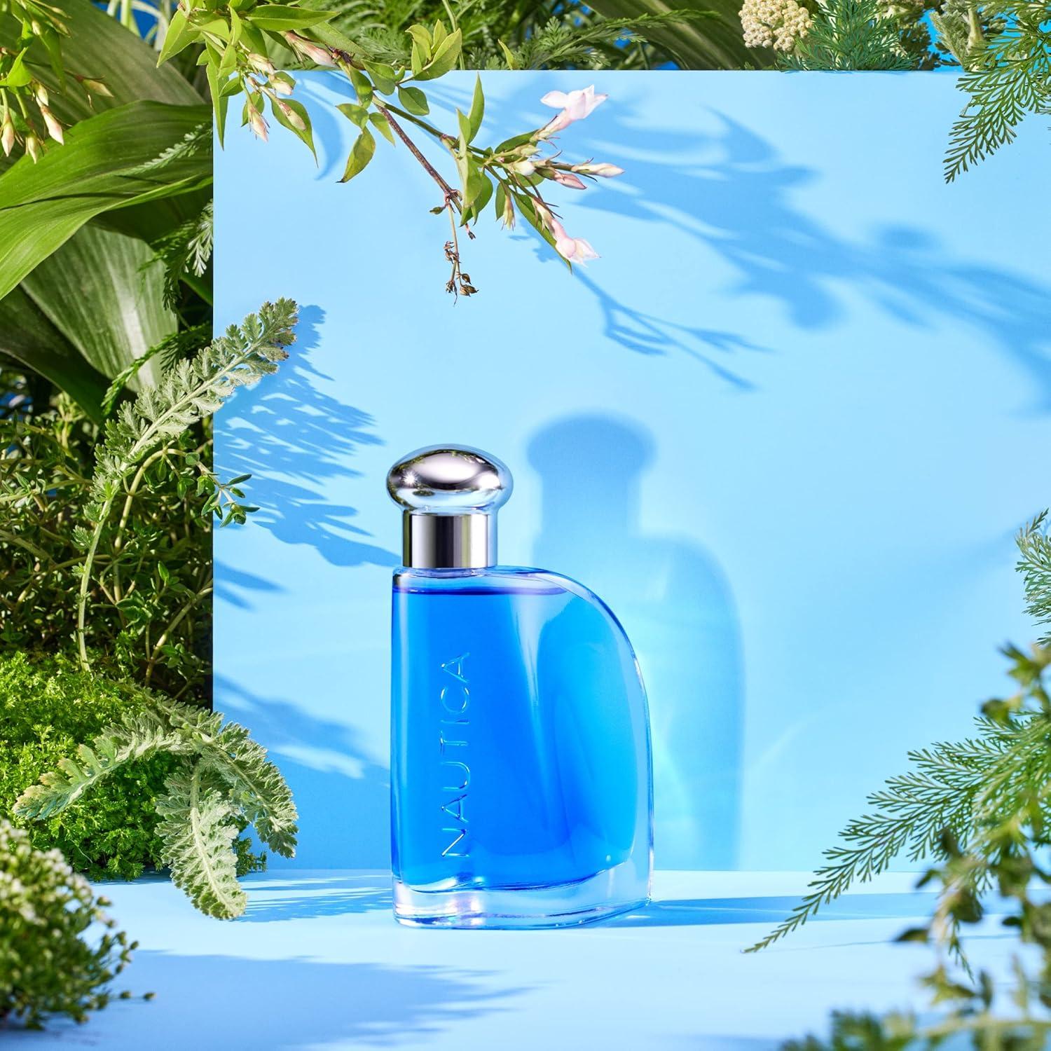 imageNautica Color Red Eau de Toilette for Men Aromatic Fougere Fragrance Notes of Black Pepper Lavender and Rosemary 16ozBlue Eau de Toilette