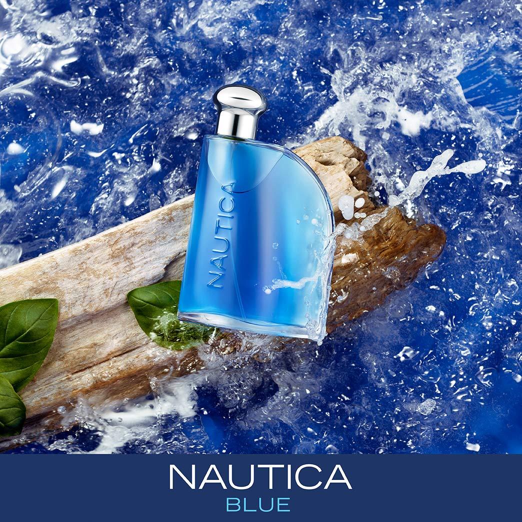 imageNautica Color Red Eau de Toilette for Men Aromatic Fougere Fragrance Notes of Black Pepper Lavender and Rosemary 16ozBlue Eau de Toilette