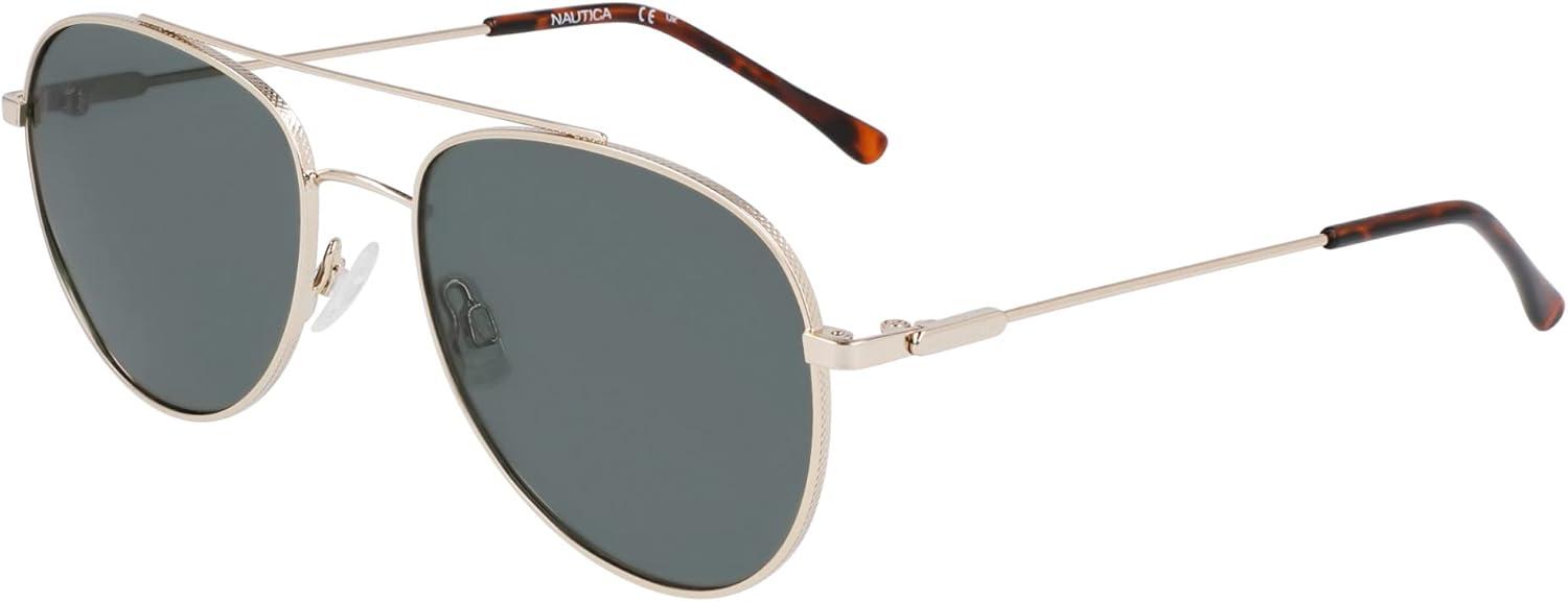 imageNautica N2244s Pilot SunglassesGoldG15