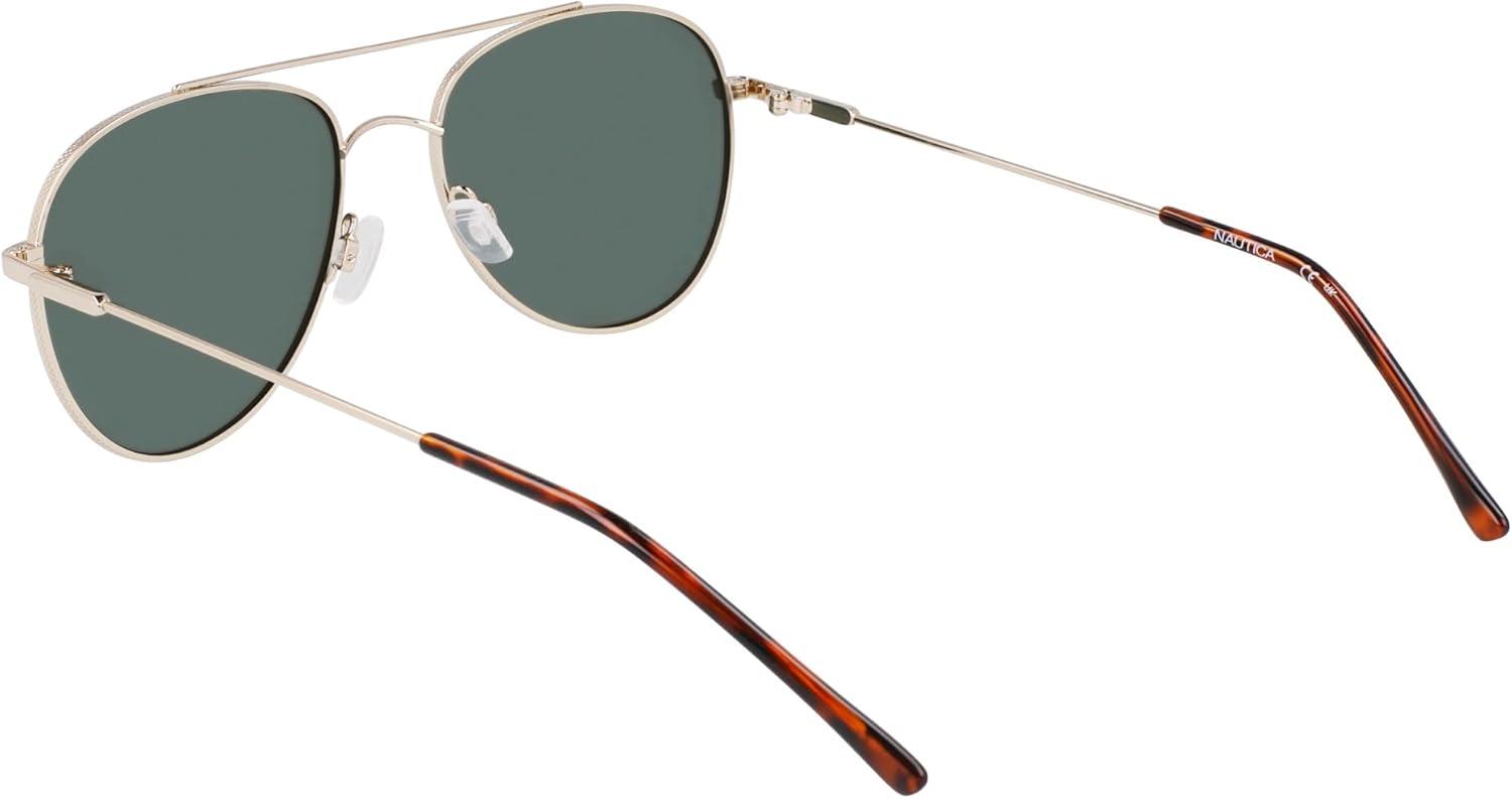 imageNautica N2244s Pilot SunglassesGoldG15