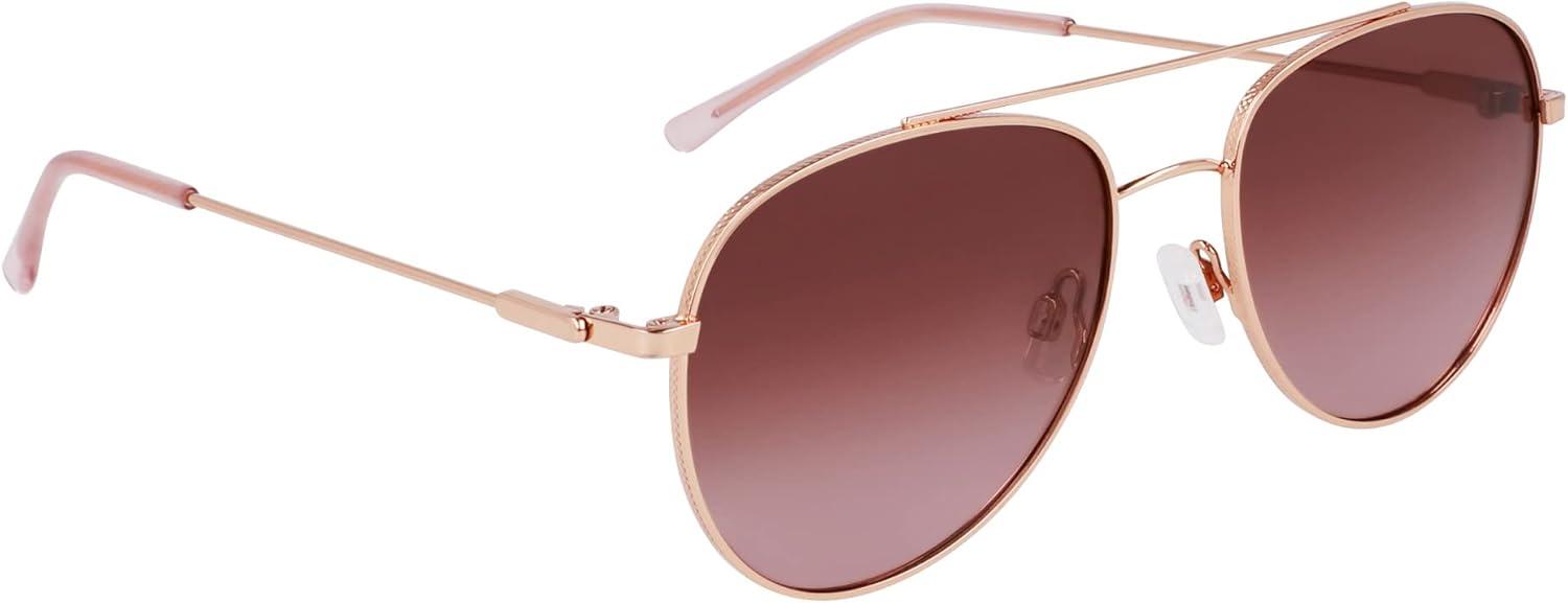 imageNautica N2244s Pilot SunglassesRose Gold