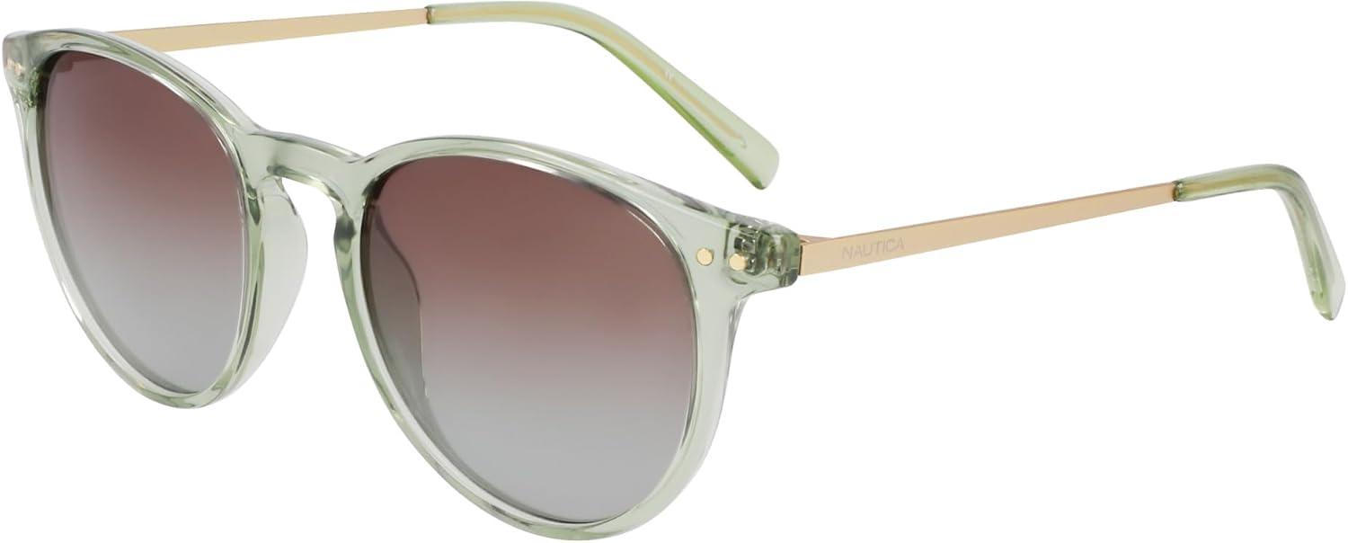 imageNautica N900sp Round SunglassesMint Crystal