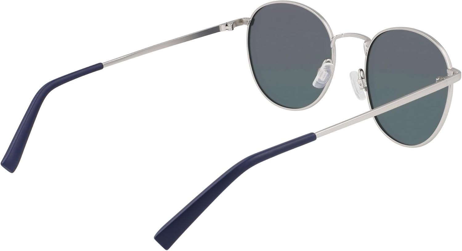 imageNautica Unisex N100sp Round SunglassesMatte Silver