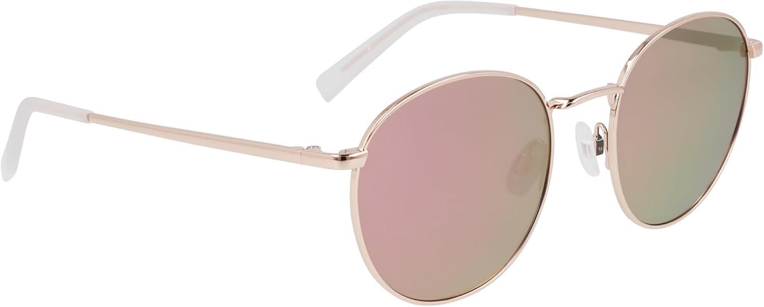 imageNautica Unisex N100sp Round SunglassesRose Gold