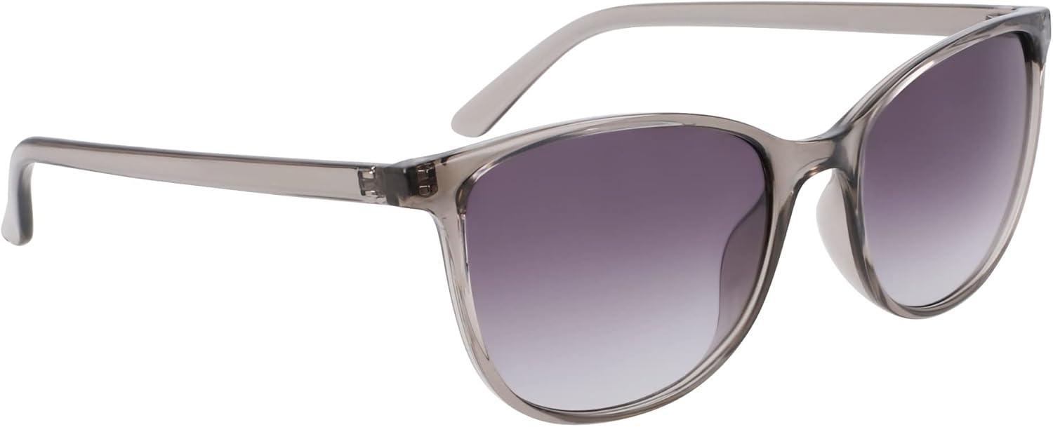 imageNautica Womens Sunglasses N2243S Crystal Smoke with Smoke Gradient Lens