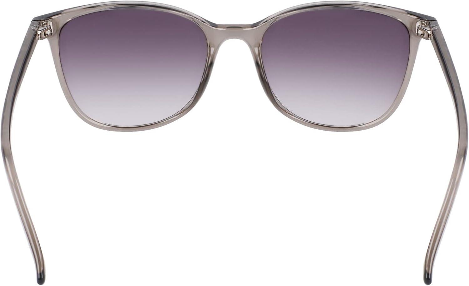 imageNautica Womens Sunglasses N2243S Crystal Smoke with Smoke Gradient Lens
