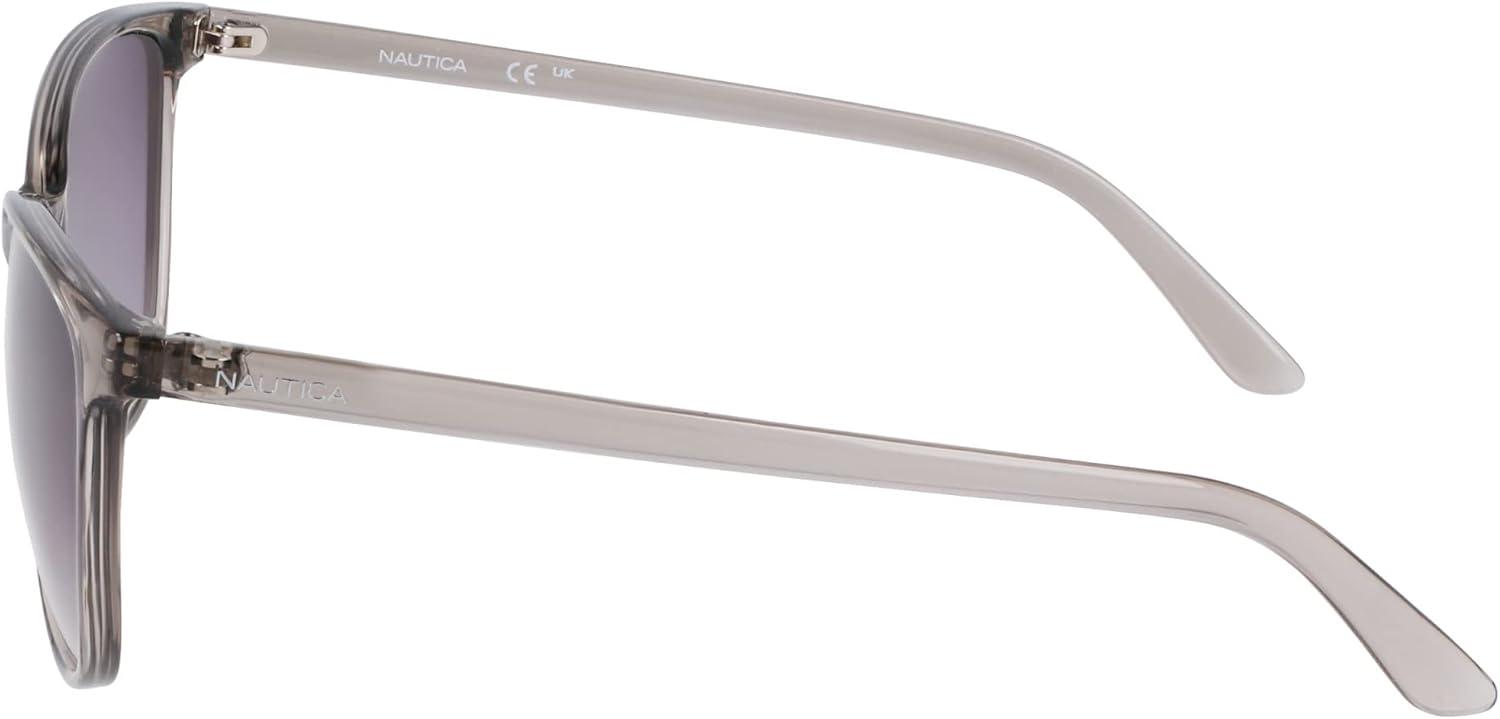 imageNautica Womens Sunglasses N2243S Crystal Smoke with Smoke Gradient Lens