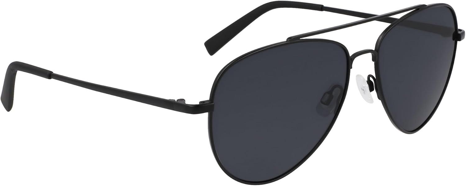 imageNautica mens N101sp Pilot SunglassesMatte Black