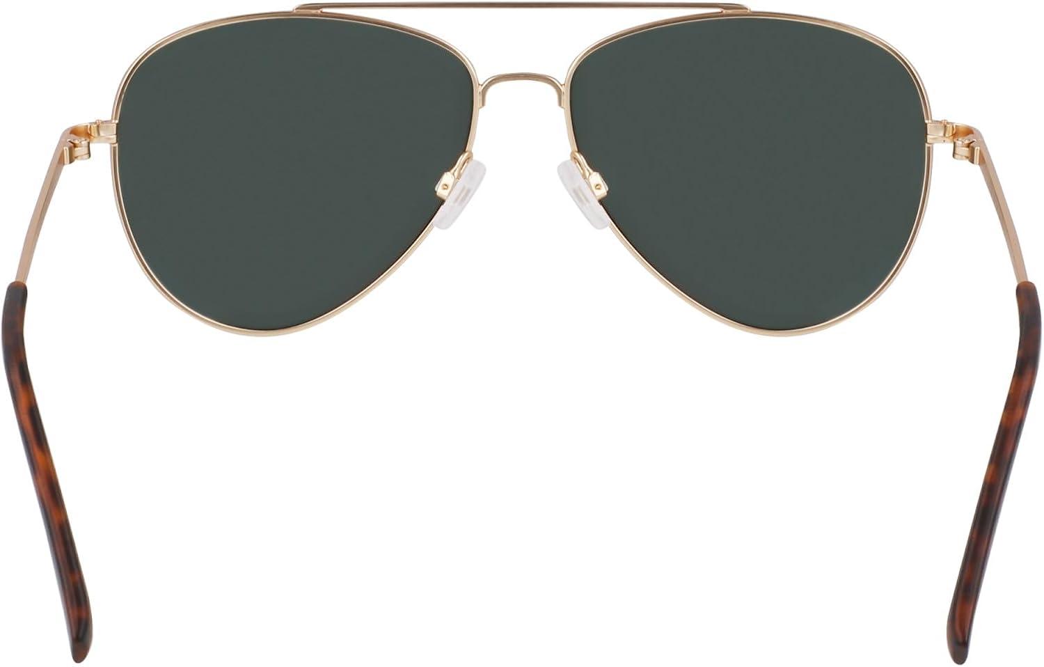 imageNautica mens N101sp Pilot SunglassesMatte Gold