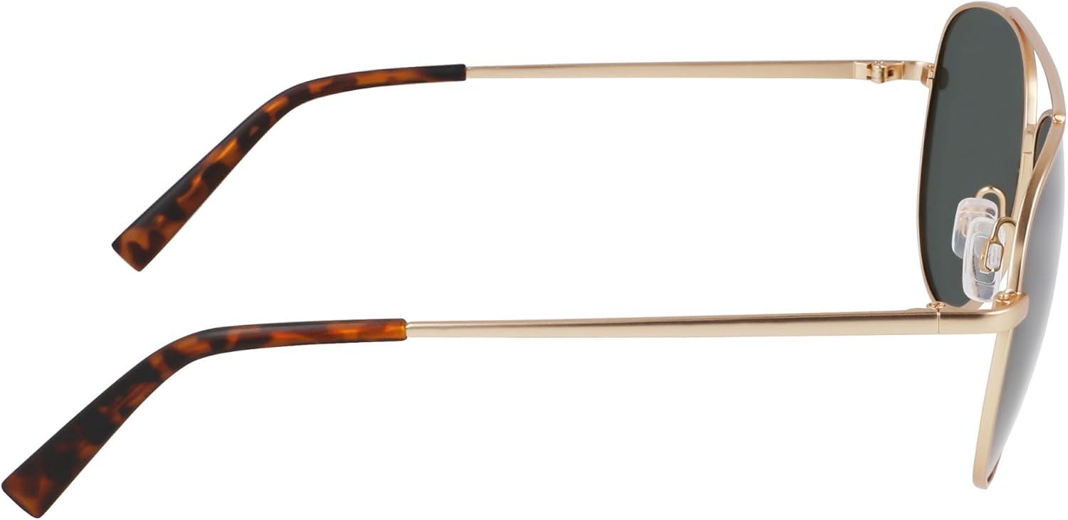 imageNautica mens N101sp Pilot SunglassesMatte Gold