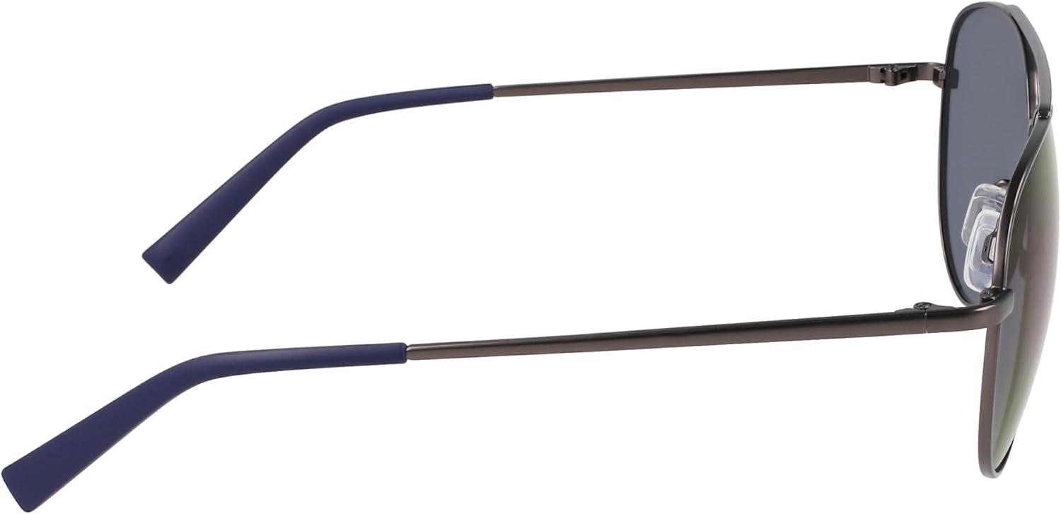 imageNautica mens N101sp Pilot SunglassesMatte Gunmetal