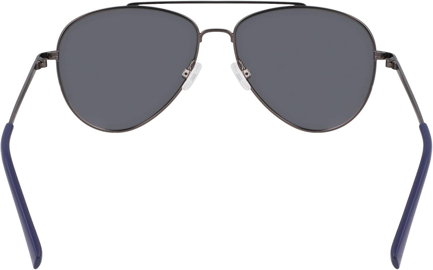 imageNautica mens N101sp Pilot SunglassesMatte Gunmetal