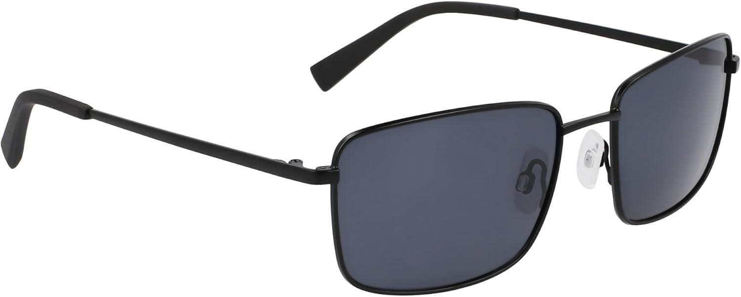 imageNautica mens N102sp Rectangular SunglassesMatte Black