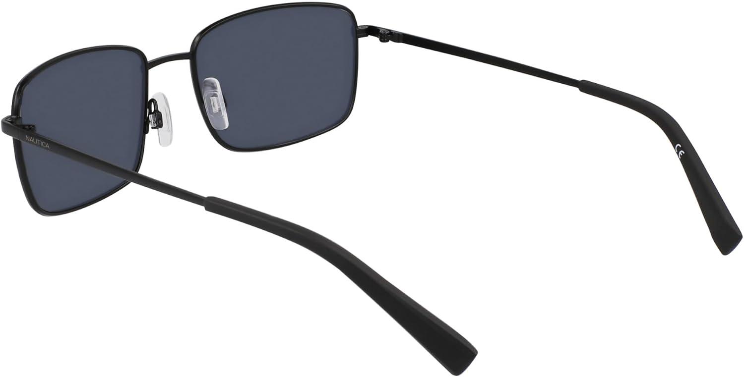 imageNautica mens N102sp Rectangular SunglassesMatte Black