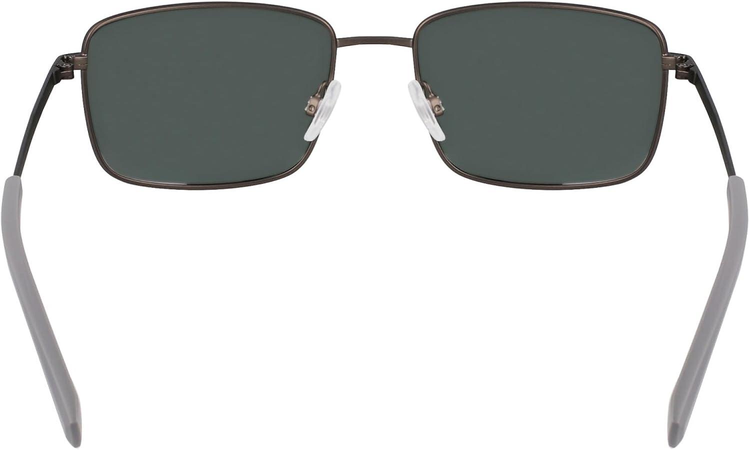 imageNautica mens N102sp Rectangular SunglassesMatte Gunmetal