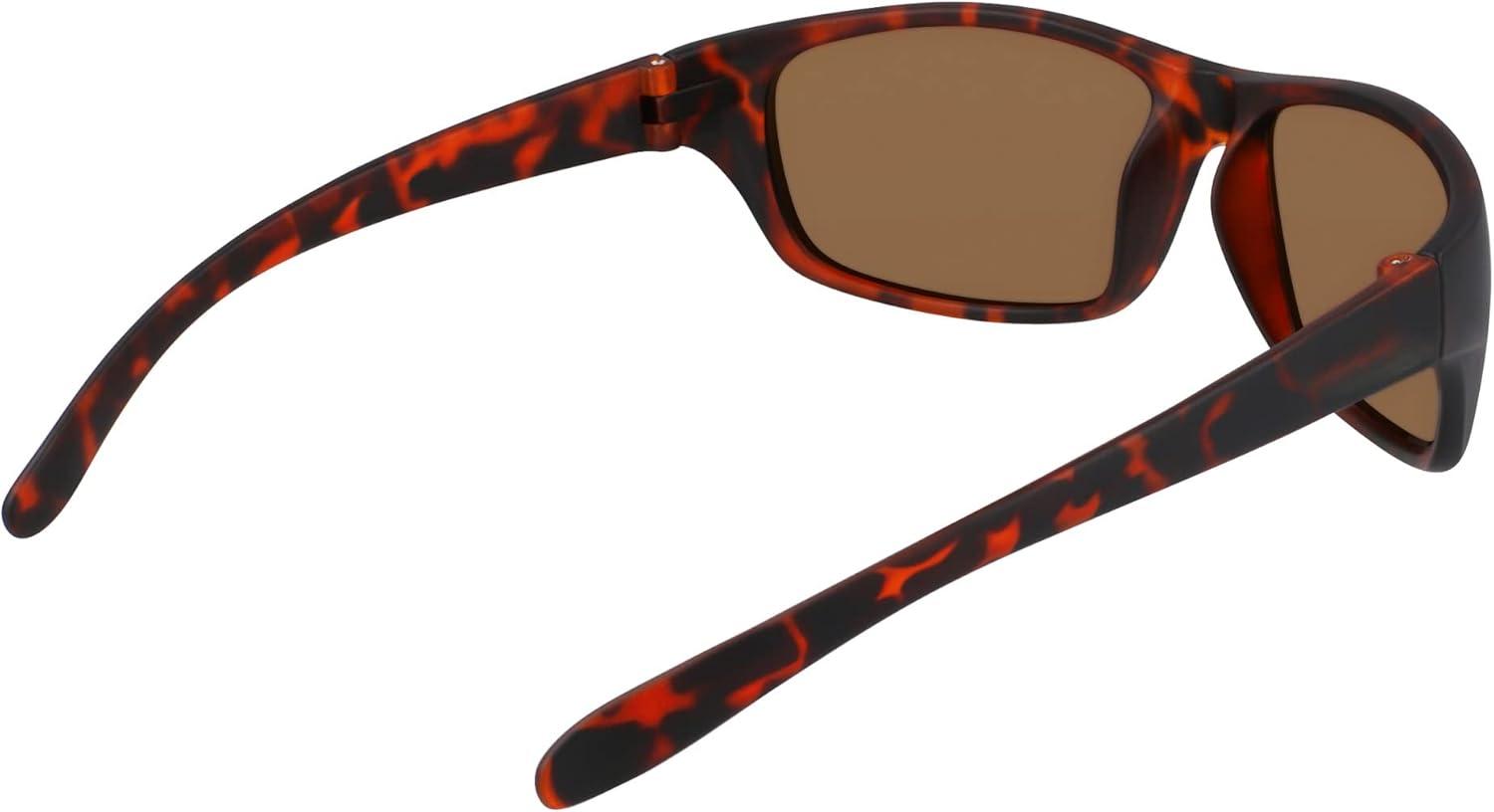 imageNautica mens N2239s Rectangular SunglassesMatte Dark Tortoise