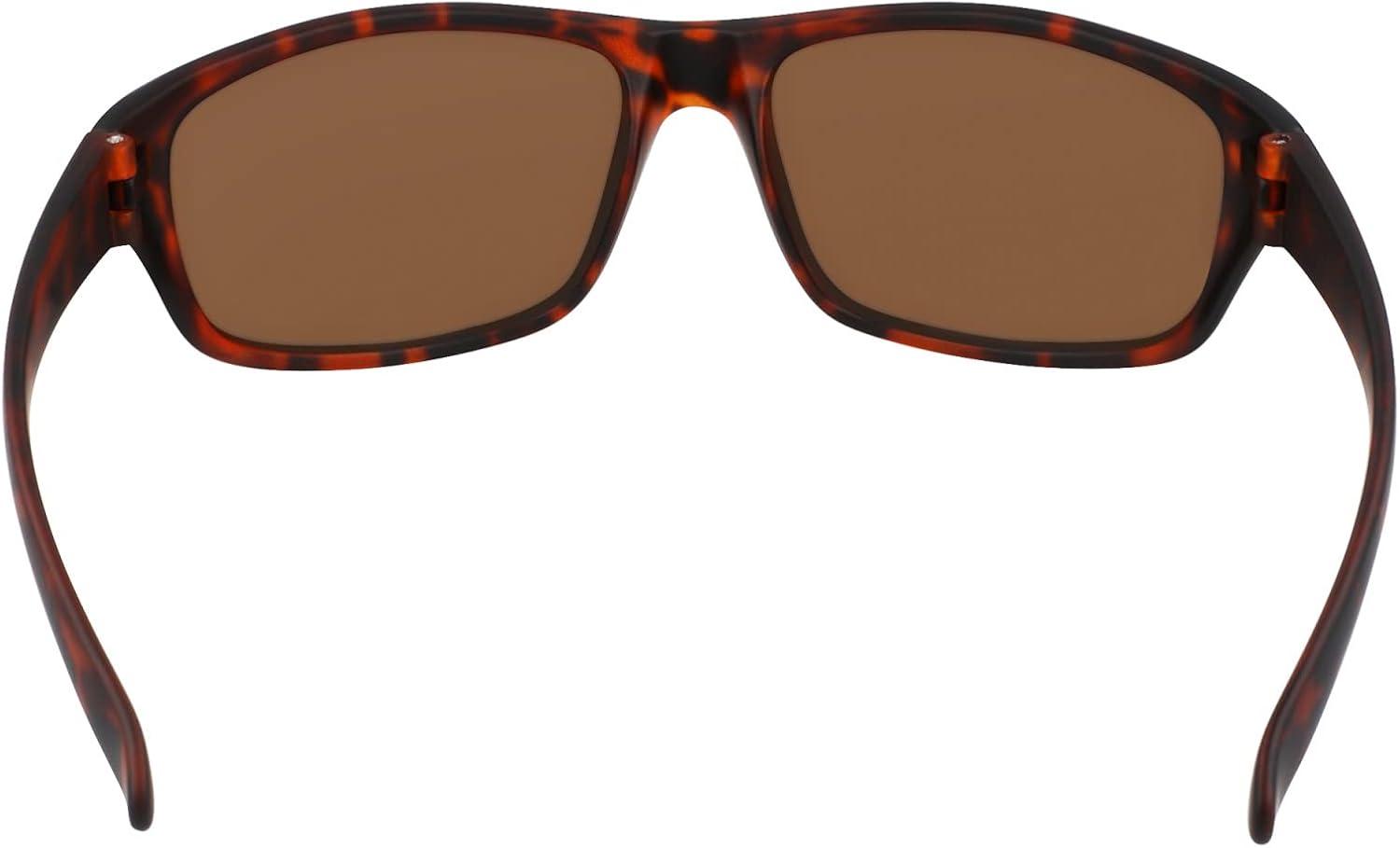 imageNautica mens N2239s Rectangular SunglassesMatte Dark Tortoise