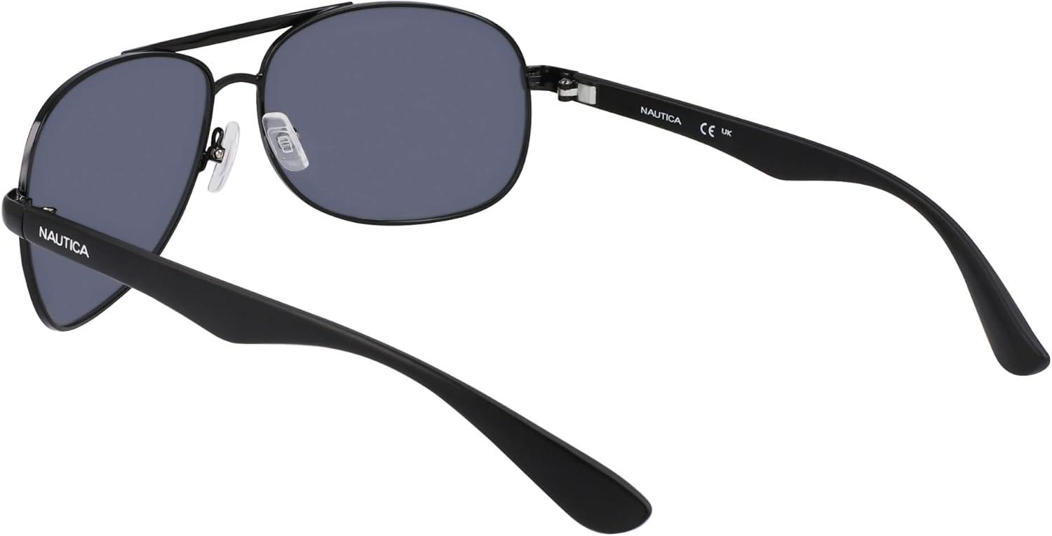 imageNautica mens N2245s Pilot SunglassesBlack