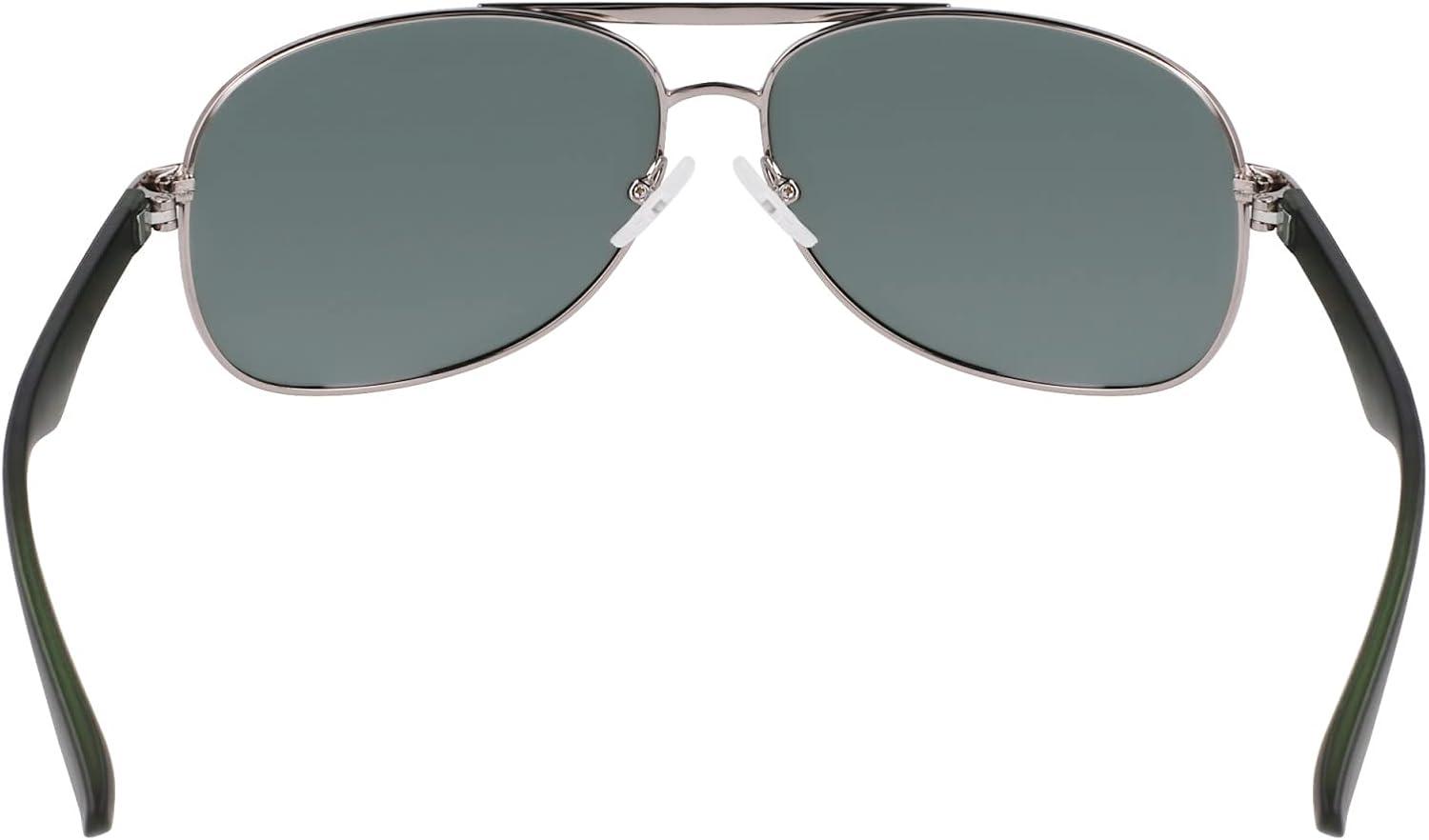 imageNautica mens N2245s Pilot SunglassesGunmetal
