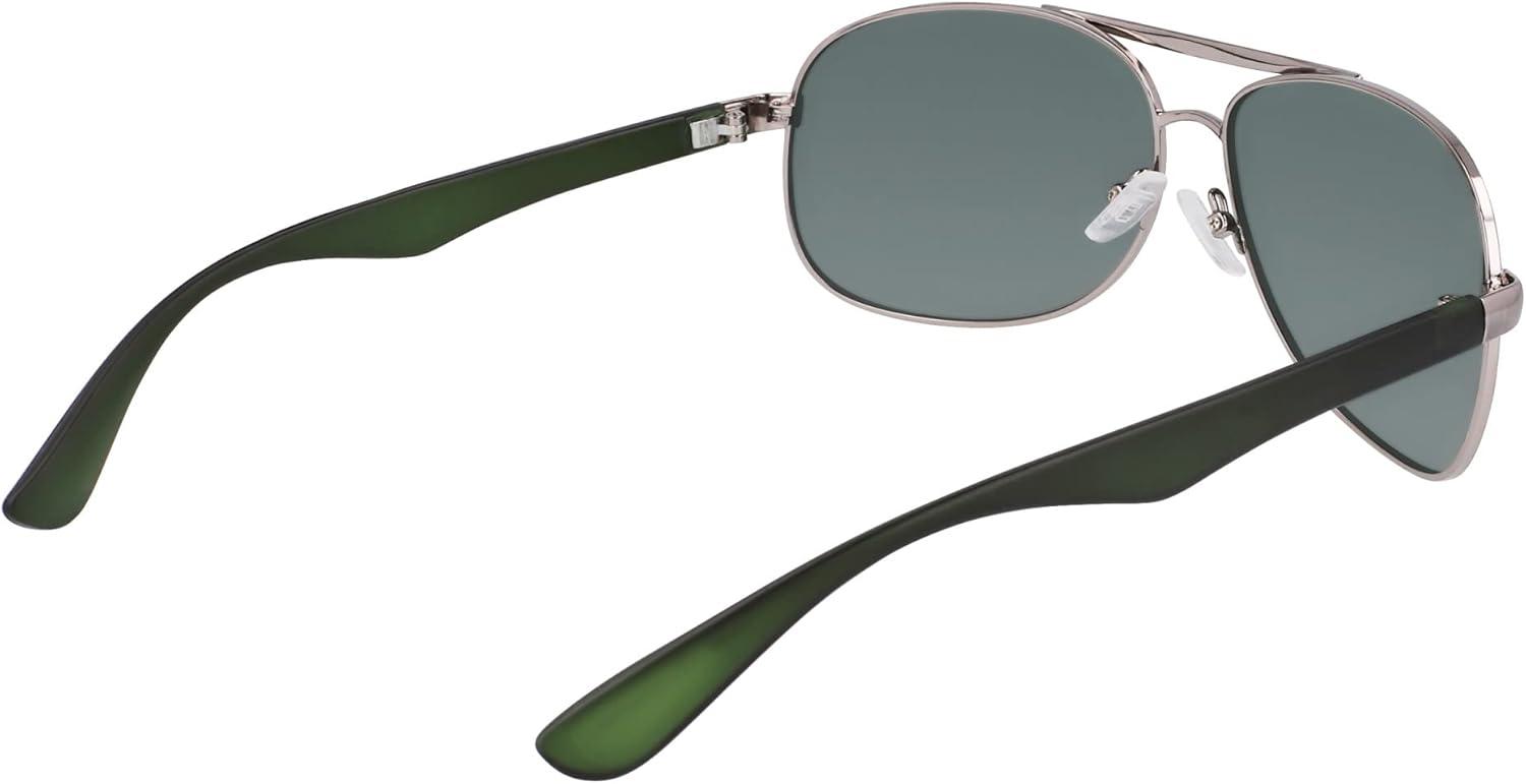 imageNautica mens N2245s Pilot SunglassesGunmetal