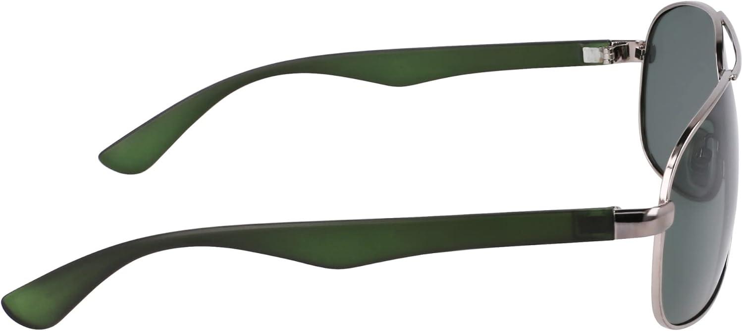 imageNautica mens N2245s Pilot SunglassesGunmetal