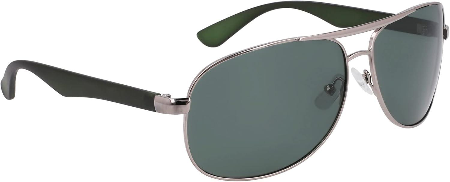 imageNautica mens N2245s Pilot SunglassesGunmetal