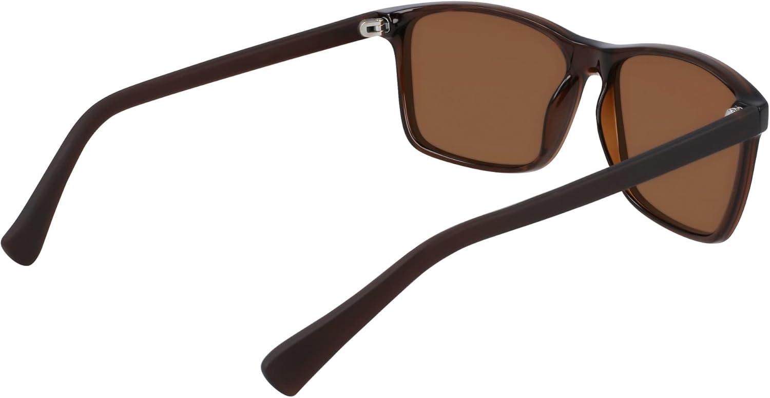 imageNautica mens N2246s Rectangular SunglassesCrystal Brown