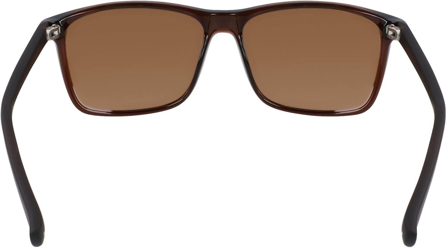 imageNautica mens N2246s Rectangular SunglassesCrystal Brown