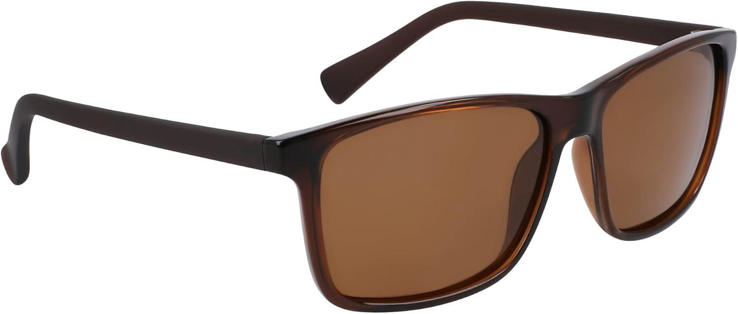 imageNautica mens N2246s Rectangular SunglassesCrystal Brown