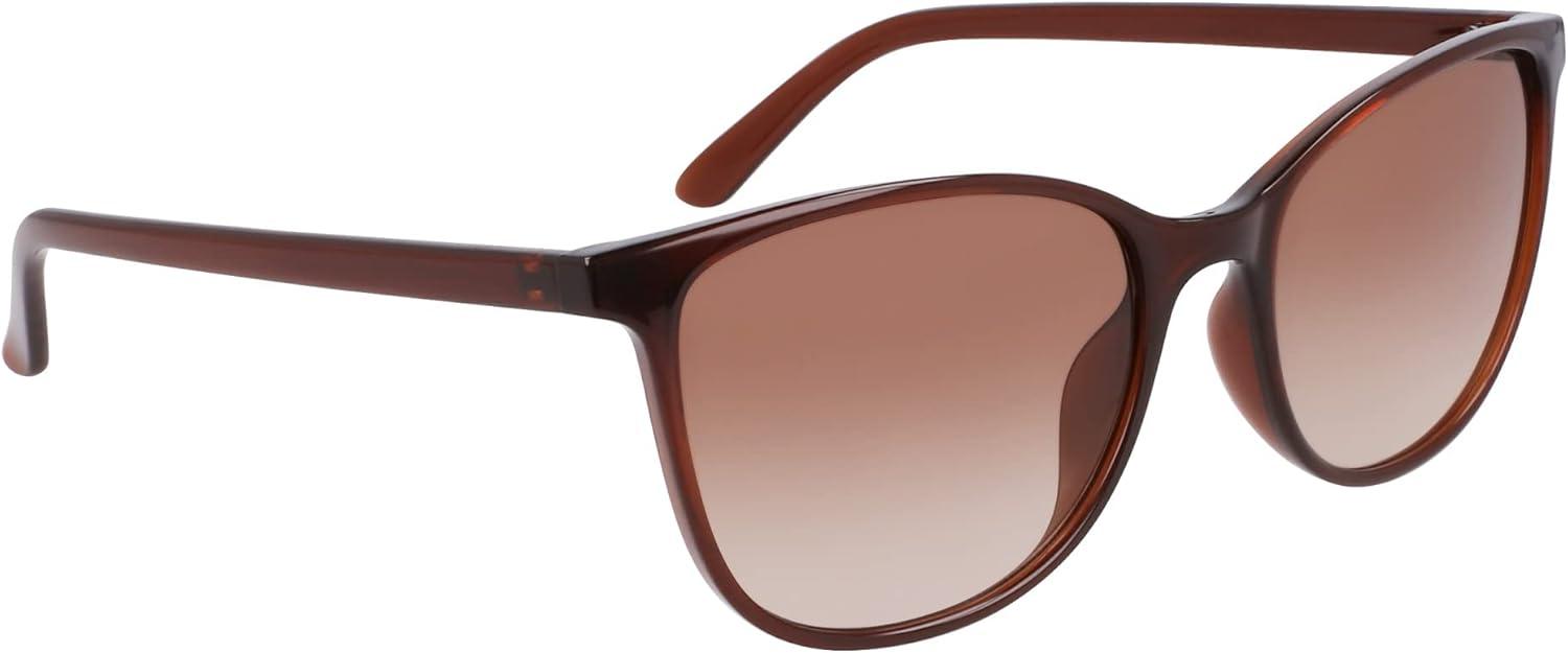 imageNautica womens N2243s Rectangular SunglassesCrystal Brown